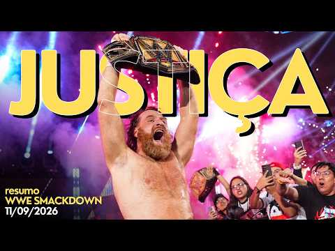 O IMPENSÁVEL ACONTECE E TRANSFORMA O WWE SMACKDOWN EM UM SHOW LENDÁRIO