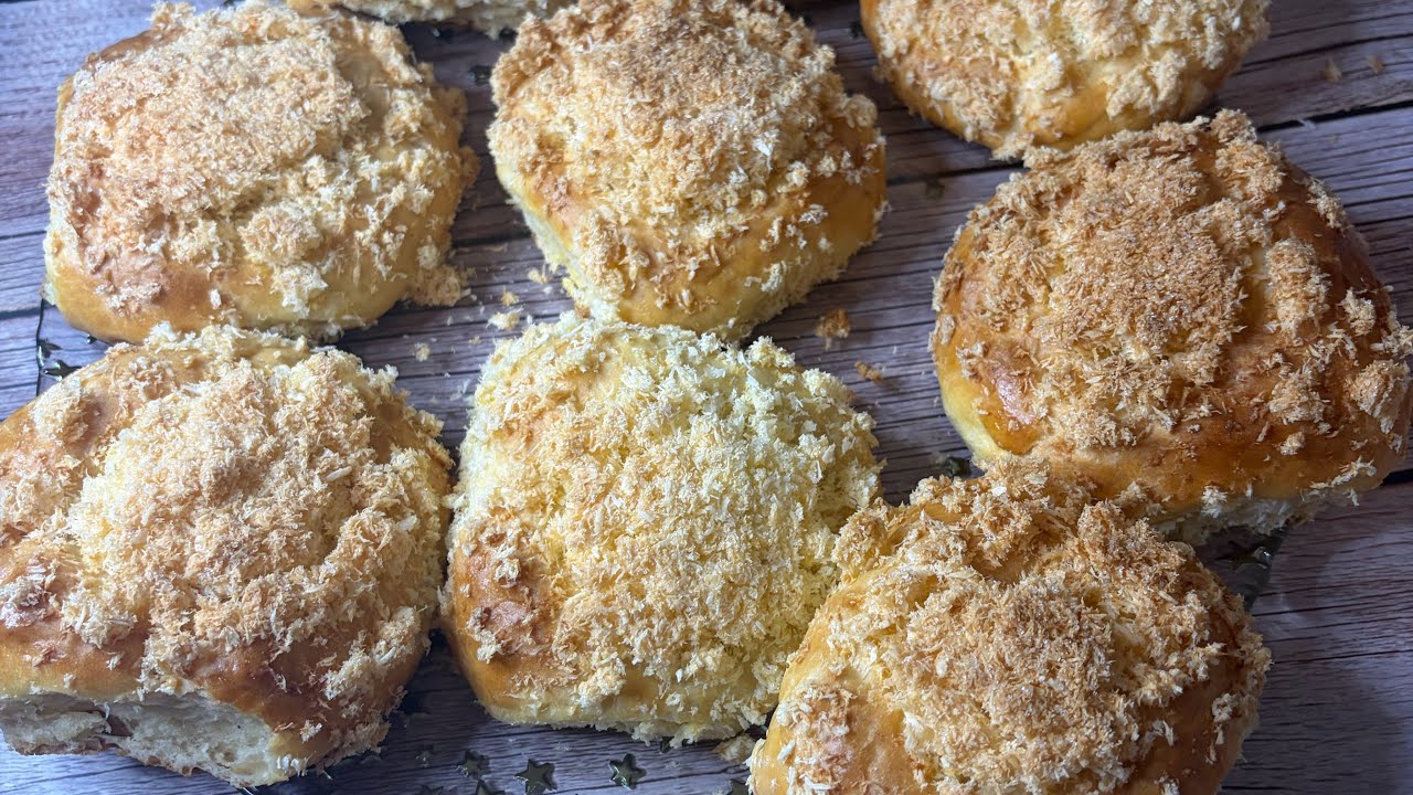 PAO DE DEUS! PAN DE DIOS!! #nuestrasrecetasdeldiaadia #lacocinadefanny #reposteríacasera