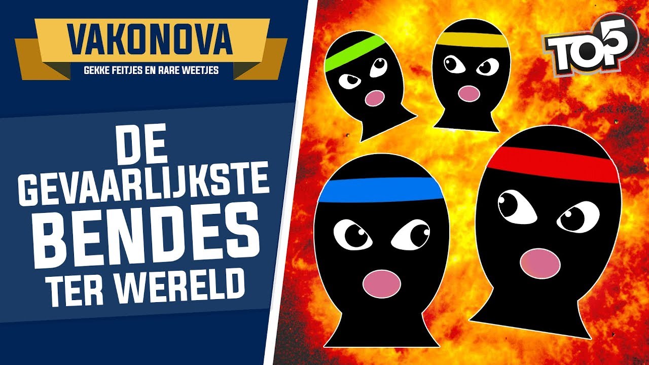 TOP 5 - GEVAARLIJKSTE BENDES! - Vakonova