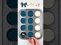 Mixing Navy Teal+ Soft Cream in 4 Ratios | Pastel Aqua Gradient Color Palette #colormixing #colormix