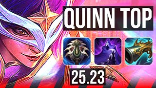 QUINN vs ORNN (TOP) | 7 solo kills, Legendary, 20/3/9 | EUW Diamond | 25.23