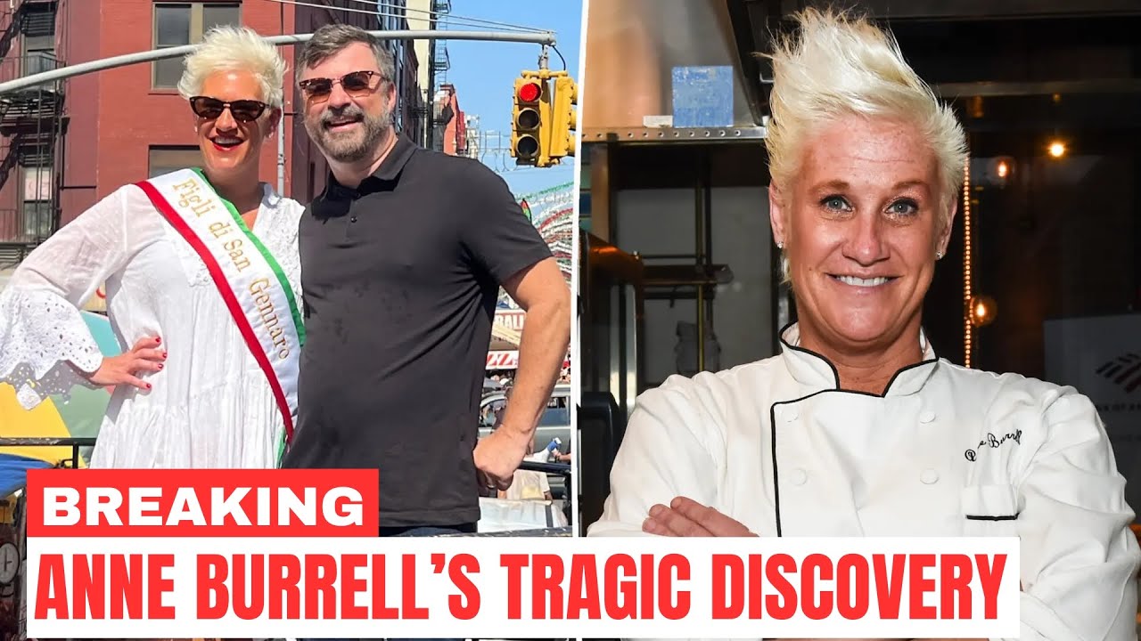 Anne Burrell Found Unconscious Surrounded by Pills | Shocking Details Revealed