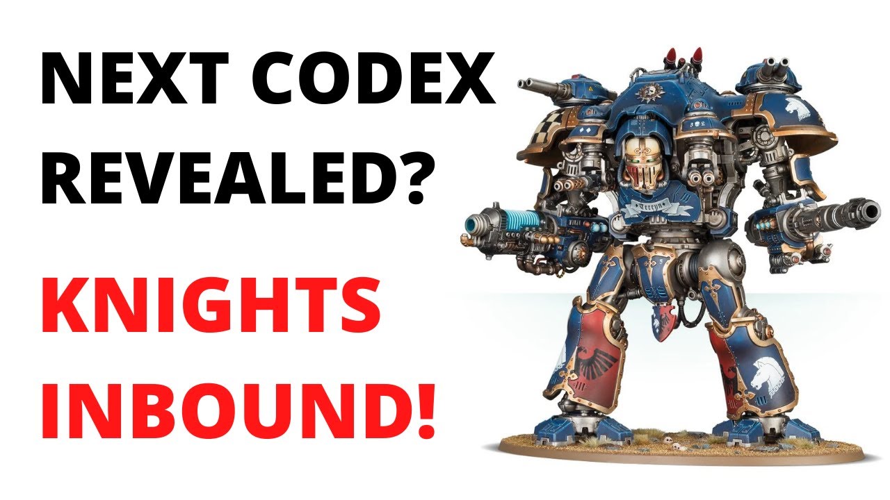 ⁣Next Codex is Knights? Adepticon Teaser Trailer Released!