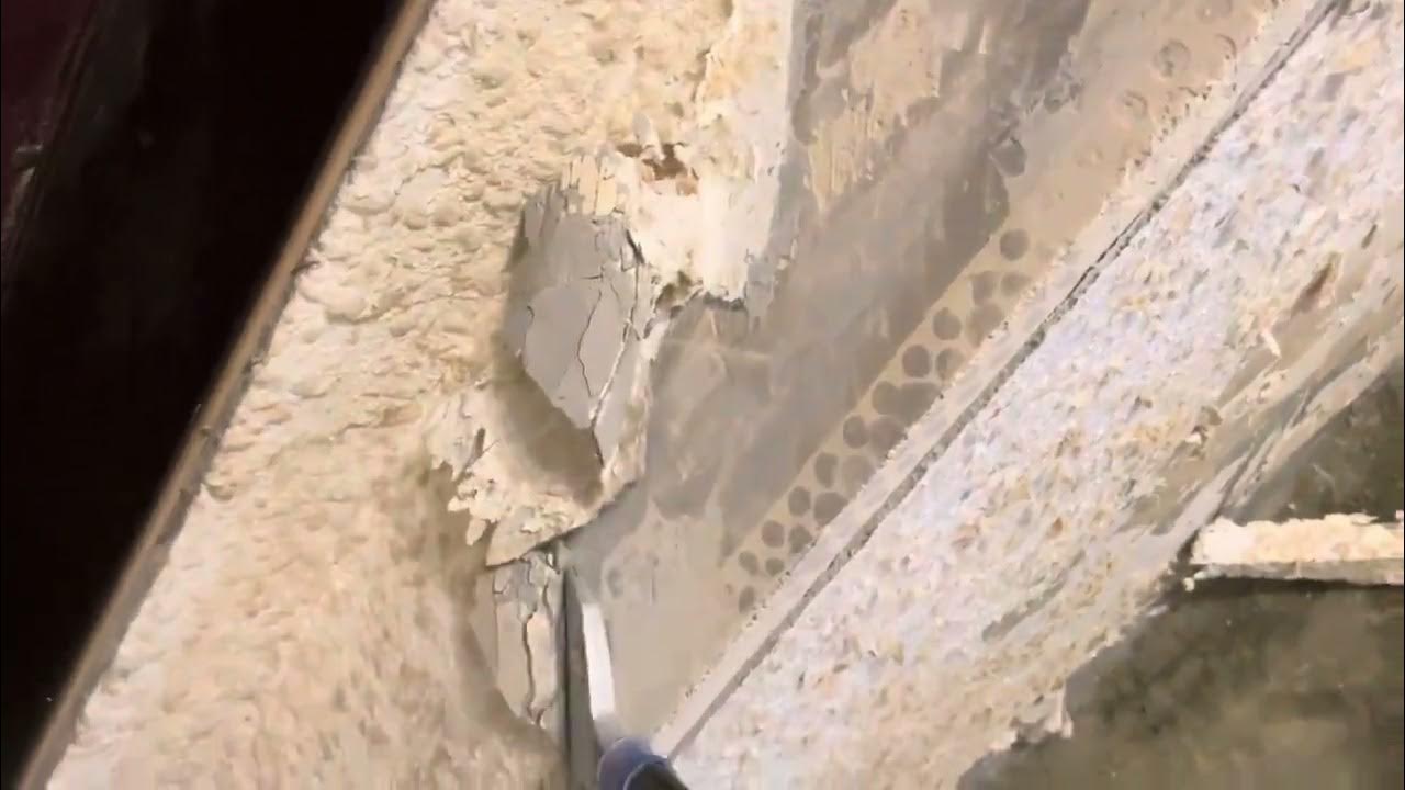 Скребок для снятия шпаклевки - YouTube