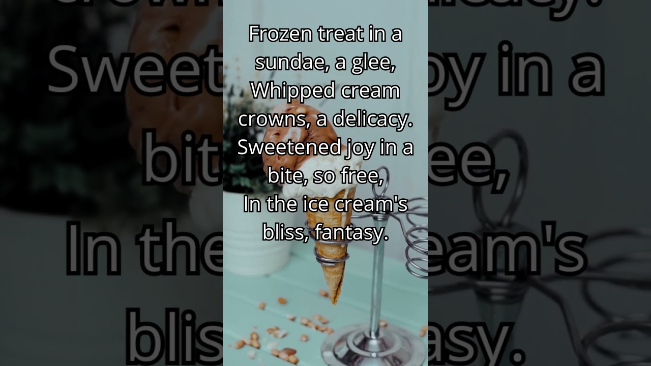 Creamy Concoctions: A Prose Exploration of Frozen Desserts 