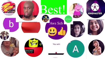 My Best to Worst YouTubers List Updated V6