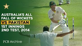 PCB Archive - Pakistan’s Bowlers Rattle Australia in 1st Inn FOW | PAK vs AUS 2nd Test 2014 | M1C2A