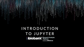 Introduction to Jupyter Notebooks on UKB-RAP