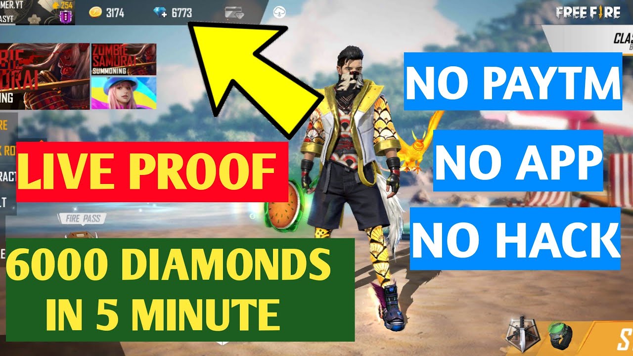 How to get free diamond in free fire without paytm| free ...