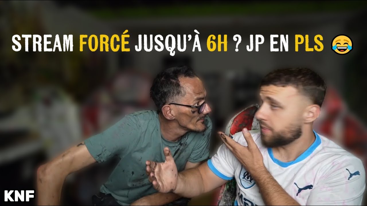 JP doit stream jusqu’à 6h… il craque 😭