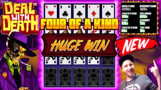 HUGE WIN On Hacksaws Newest POKER Themed Slot Deal With Death!! Buying The Super!!