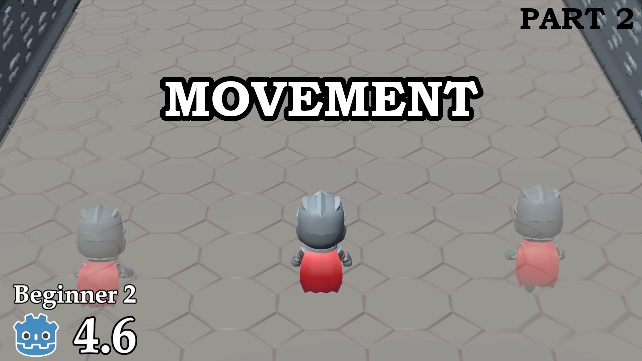 How to create endless runner Part 2 - movement - Learn Godot 4 3D - no ...
