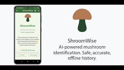 🍄 ShroomWise: AI-Powered Mushroom Identification App | Never Eat the Wrong Mushroom Again!