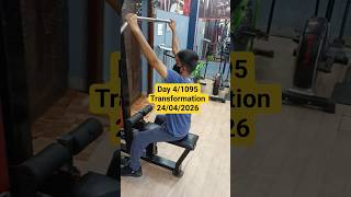 Day 4 of Body transformation challenge 🔥|| #youtubeshorts #viral #shortvideo #motivation