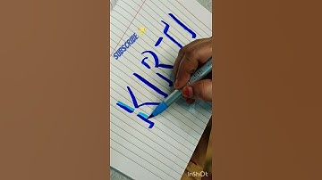 tag kirti ✨ comment your name 💗 #calligrapher #art #calligraphymasters #calligraphy #handwriting