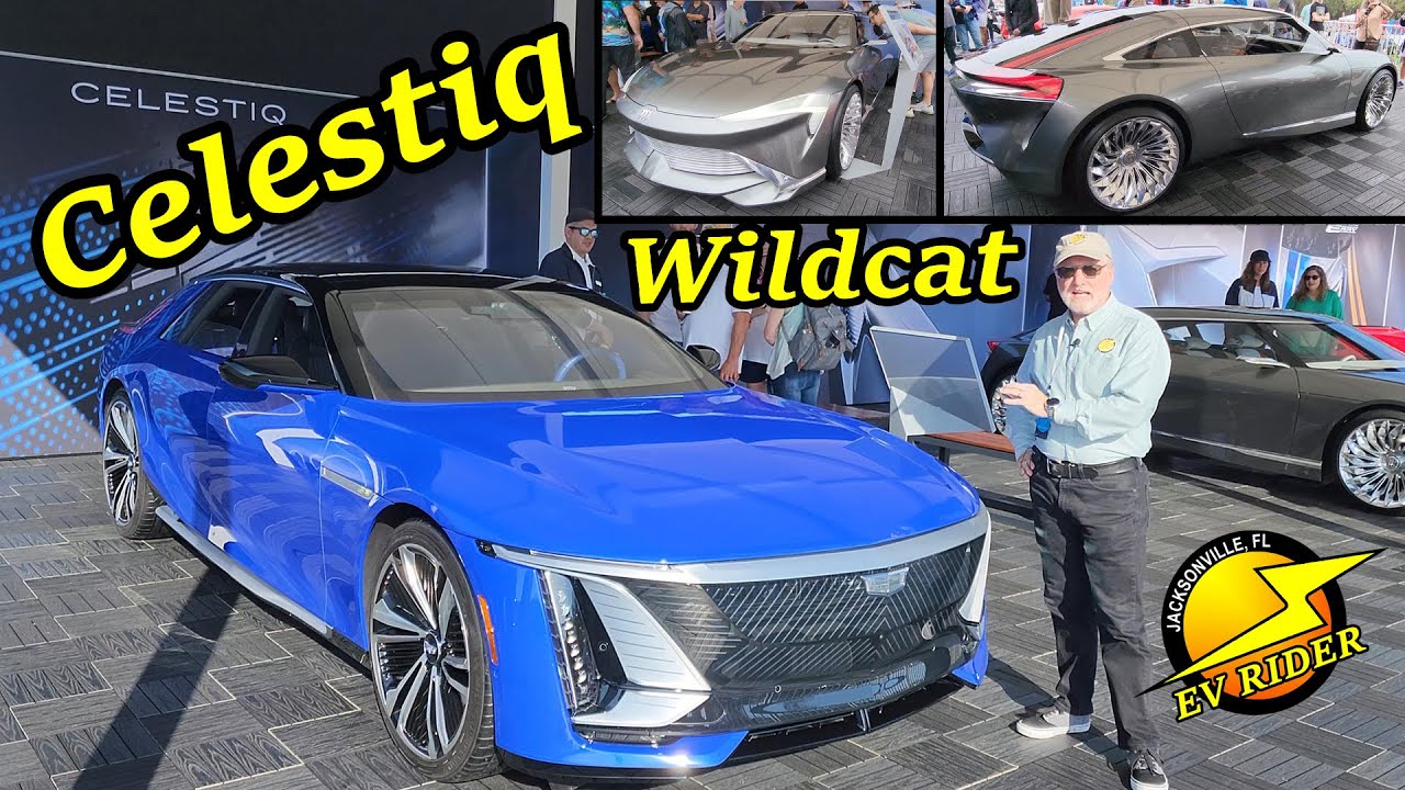 Cadillac Celestiq, Buick Wildcat EVs Draw Crowds