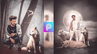Wolf Photo Editing Tutortial | Picsart Wolf Photo Editing | PicsArt Photo Editing screenshot 5