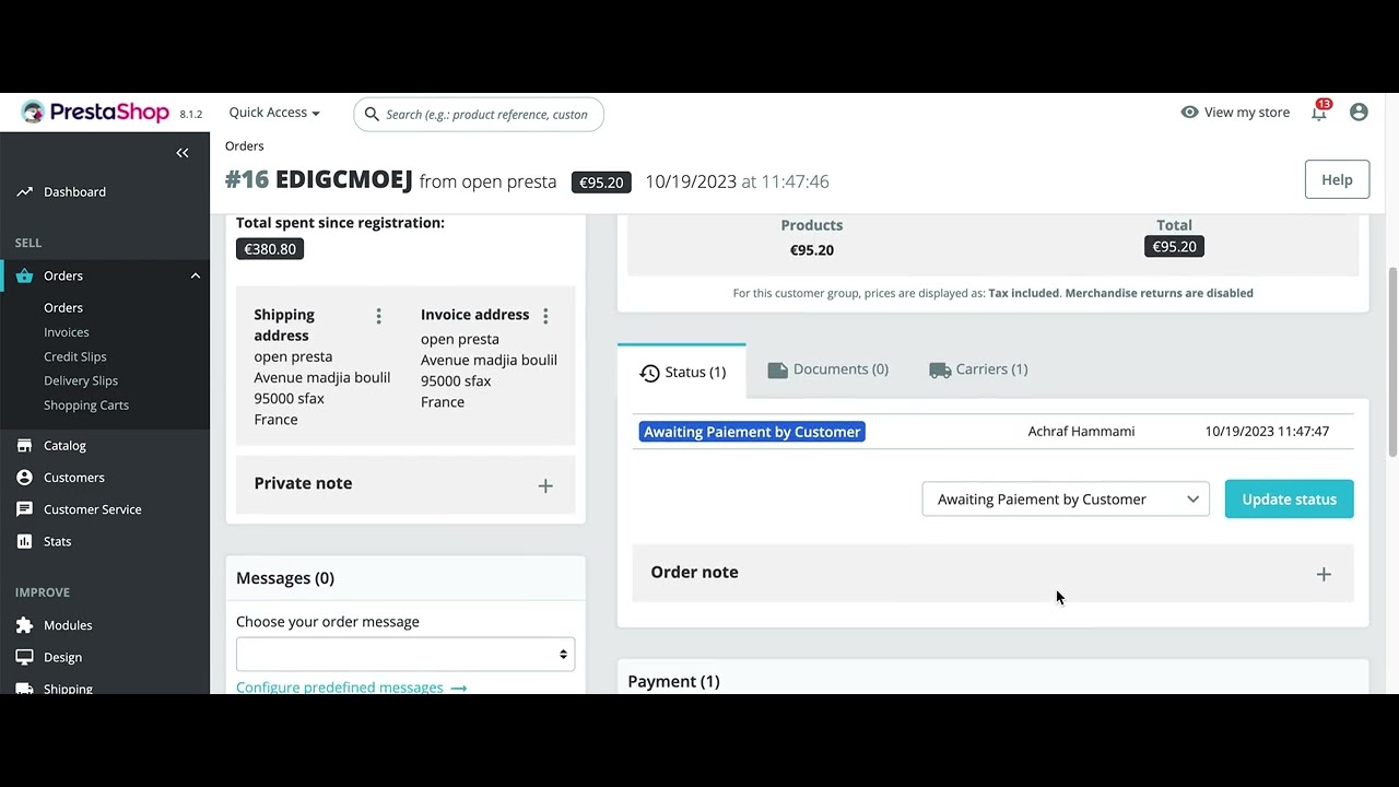 PrestaPay: Customer-Pay Waiting Payment Gateway Prestashop Module - YouTube