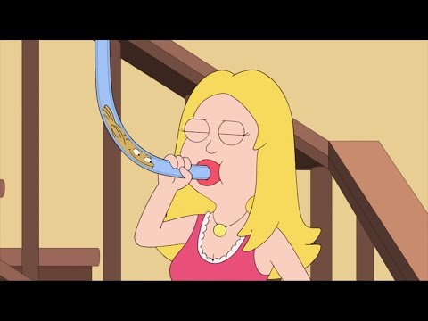 Francine Swallows Klaus - American Dad! (S16E12) | Vore in Media