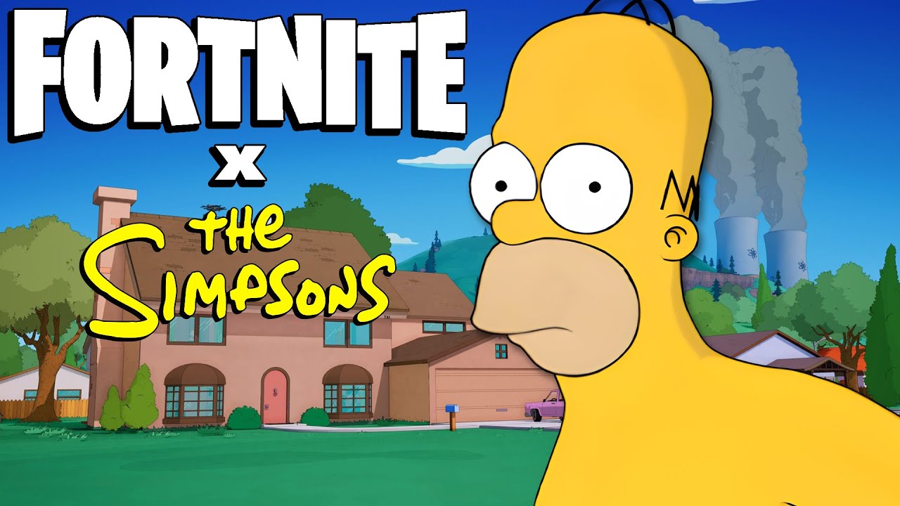 Fortnite: Battle Royale | The Simpsons Mini-Season gameplay [As Tighty Whities Homer]