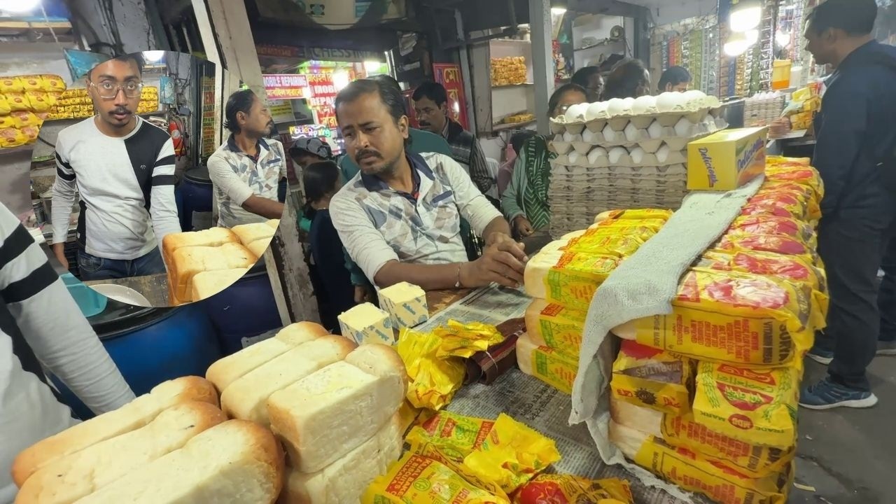 India’s Craziest Butter Bread & Tea | Kolkata Street Food