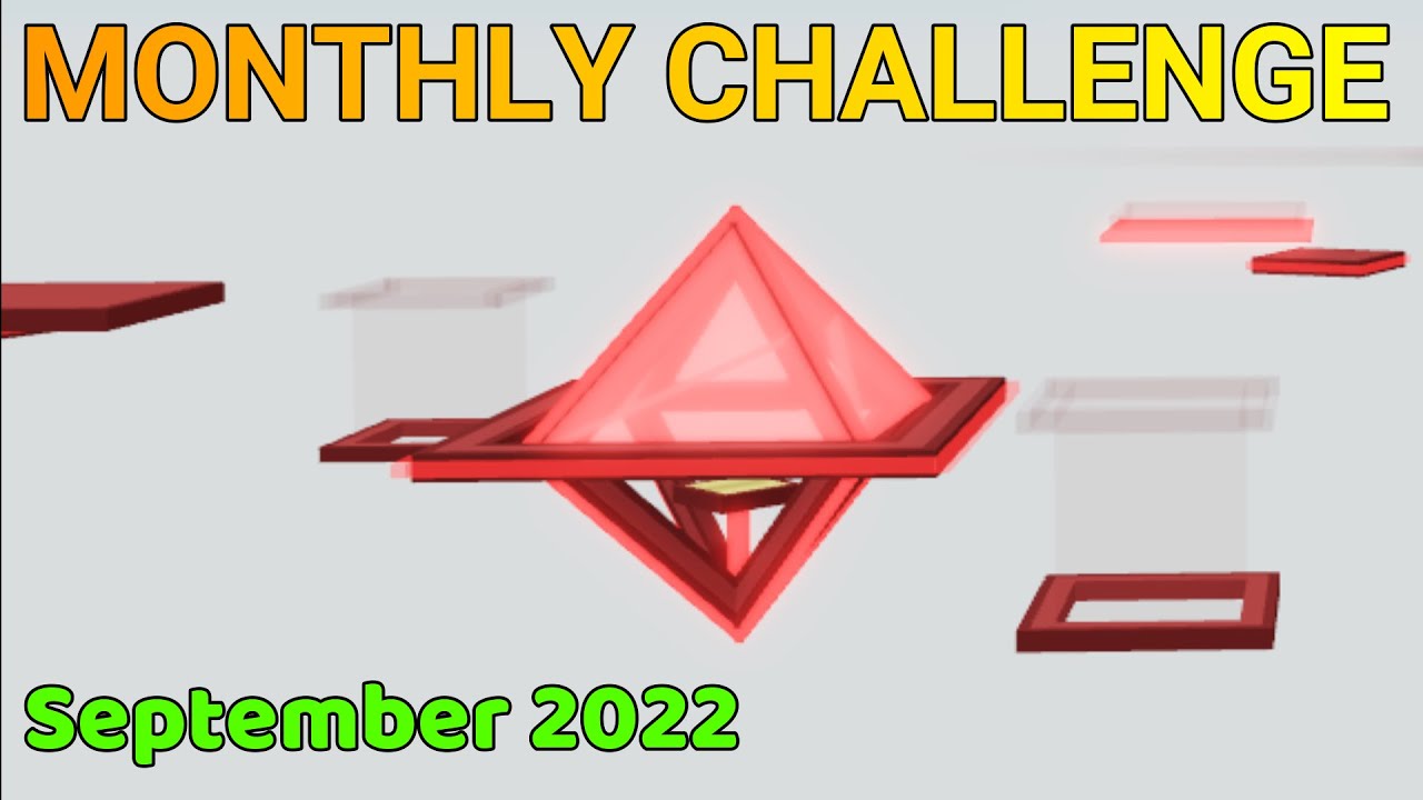 Master's Difficulty Chart Obby September Challenge 2022 (Monthly