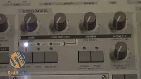 Access Virus TI:  Bill Holland Oscillates, Part One