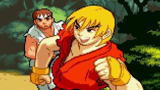 MARVEL vs. CAPCOM Fighting Collection: Arcade Classics - MSHvsSF - Ken & Ryu Arcade Mode
