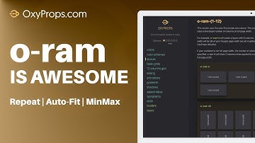 o-ram-{1-12} Repeat Auto-Fit MinMax -  Responsive layouts made easy with OxyProps for Oxygen builder