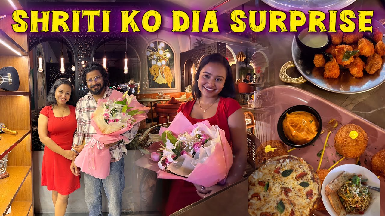 Shriti ko dia aj ek special surprise 💐 | uska reaction kaisa tha | @TRIPTHEWILD 