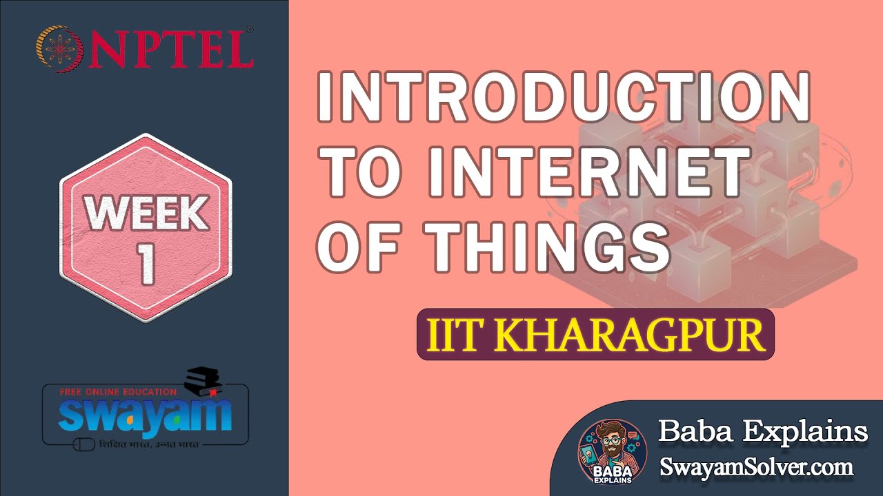 NPTEL IoT Week 1 Quiz Answers 2026 | Introduction to Internet of Things Assignment Solution