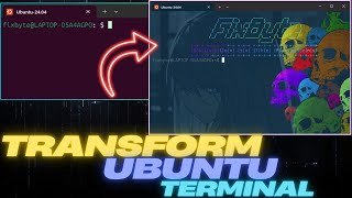 My Ubuntu Terminal from UGLY to UNBELIEVABLE