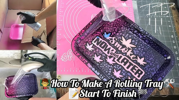 DIY Resin Rolling Tray // Easy Step-By-Step Tutorial 