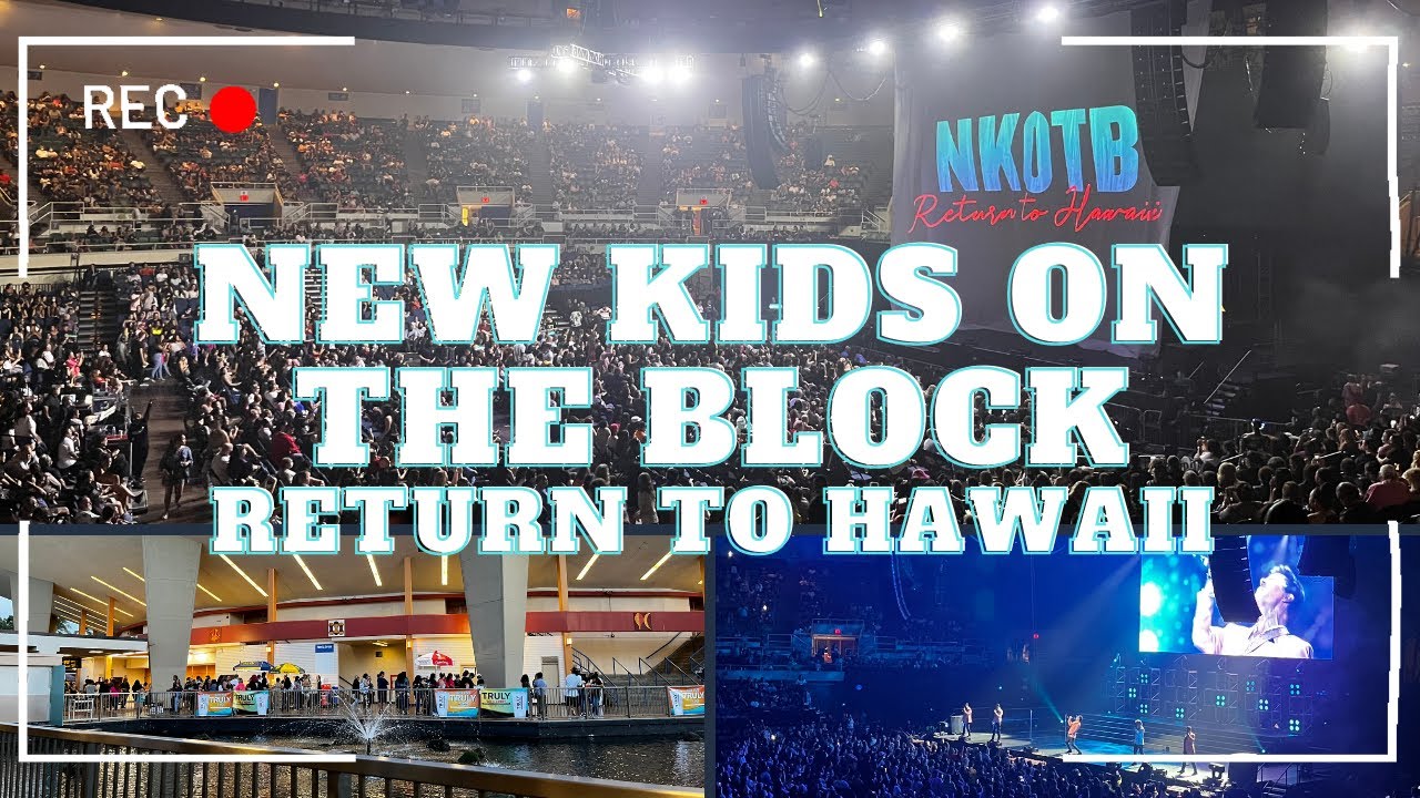 New Kids On The Block Hawaii Vlog YouTube