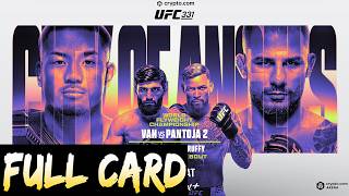 UFC 331 Predictions Van vs Pantoja 2 Full Card Betting Breakdown