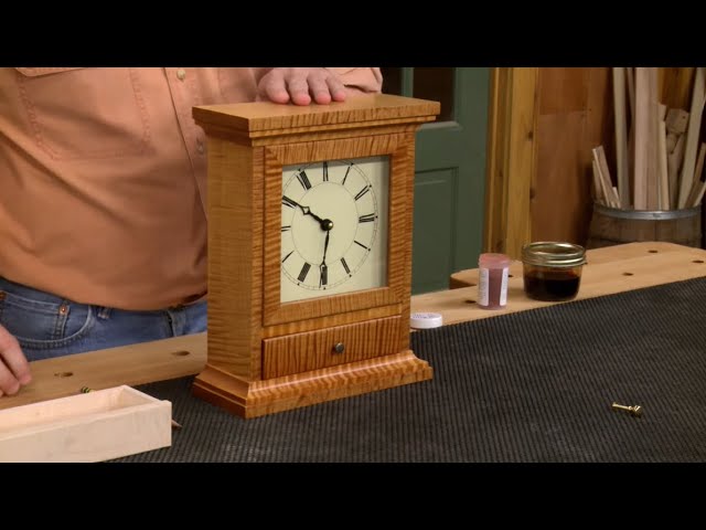 Building a Curly Maple Mantel Clock 