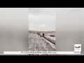 نشرة الرابعة تساقط حبات البرد على أجزاء من حائل وسط انخفاض لدرجات الحرارة على المنطقة