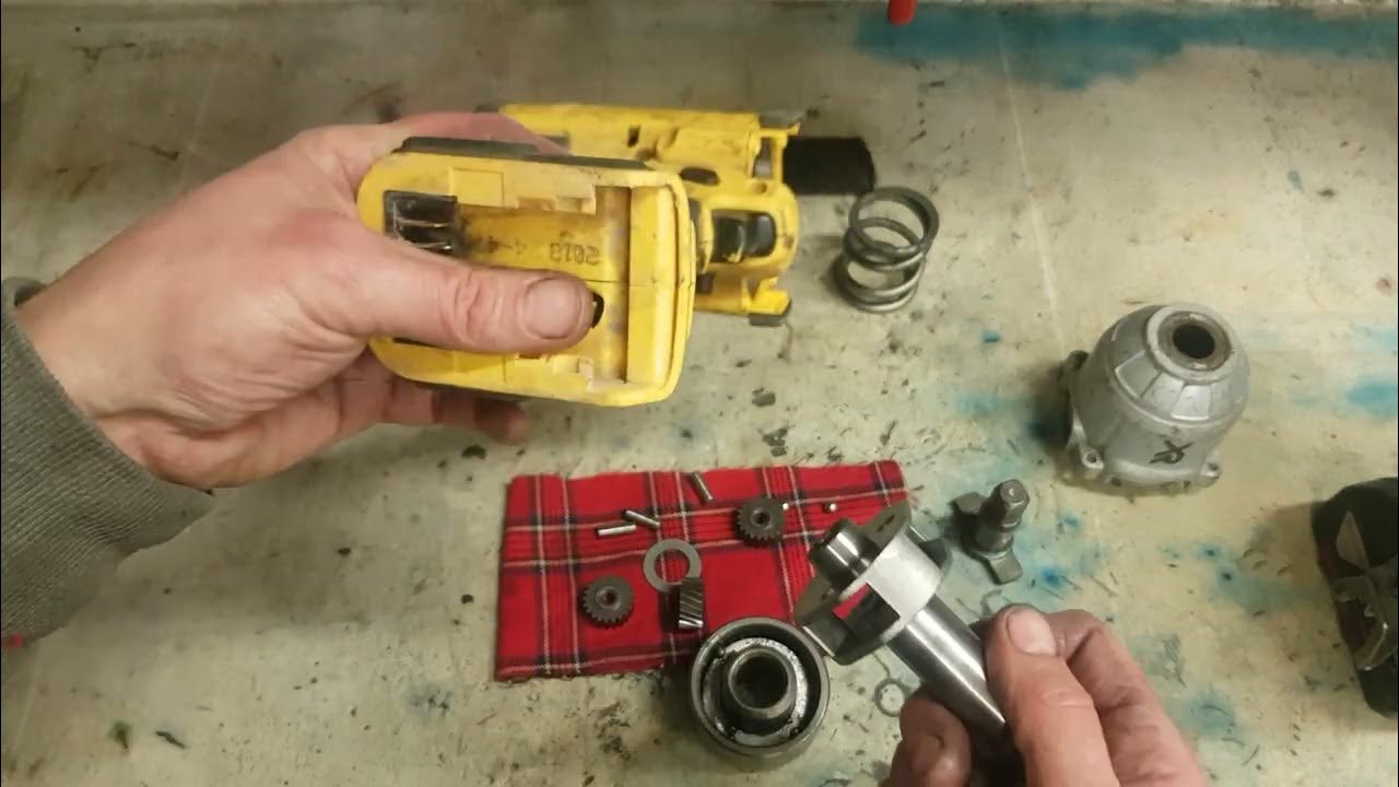 Dewalt DCF899 nut gun, running but the anvil is not turning. How to fix