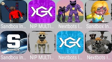 Nextbots In Playground Mod New Into A Scary Zombie,Nip Multiplayer,Sandbox In Space,Roblox | 30