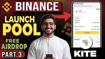 Binance Launchpool Explained | How to join kite Airdrop in binance lounchpool | Part 3