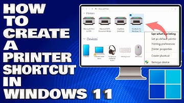How To Create a Printer Shortcut in Windows 11/10 Computer [Guide]