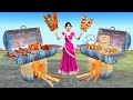 स्ट्रीट फूड बेचने वाली महिला Street Food Lady Selling Comedy Video Hindi Kahaniya हिंदी कहानियां