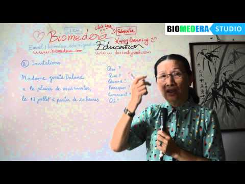 Video Viết B2 (tiếp theo): Cách trình bày một thư mời tiếng... - youtube