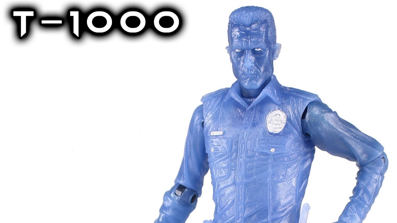 NECA T-1000 White Hot Kenner Tribute Action Figure Review