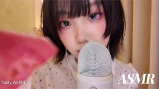 ASMR(sub✔)| Listen to Big Sister's Words and Drift Off to Sleep 🍭 | sweet cakes | licking | pinching screenshot 3