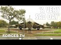 Saying 'Goodbye' To RAF Marham's Victor Aircraft Gate Guardian ✈️ | Forces TV