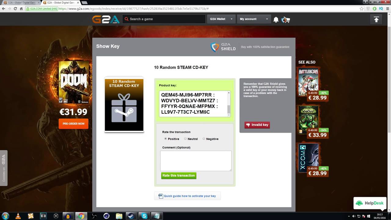 minecraft java g2a