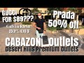 Designer Outlet Shopping | Gucci for $89 | Prada for 50% Off | Shop with Us | Carlo&Seb