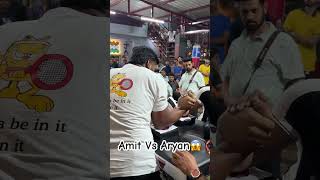 Amit Vs Aryan😱||Offical supermatch😱#armwrestling #amitsingh #trendingshorts