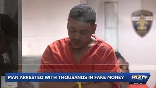 Man facing 120+ charges after bringing thousands in counterfeit bills to Louisville courthouse